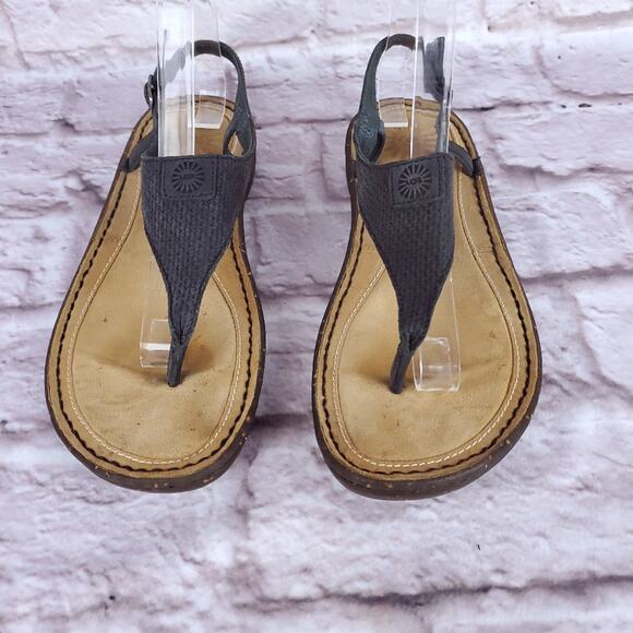 Ugg Sefina sandals women's size 8 leather - Picture 7 of 11